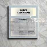 The Streatham' - Branded White Exterior Menu Box (A4 Landscape)